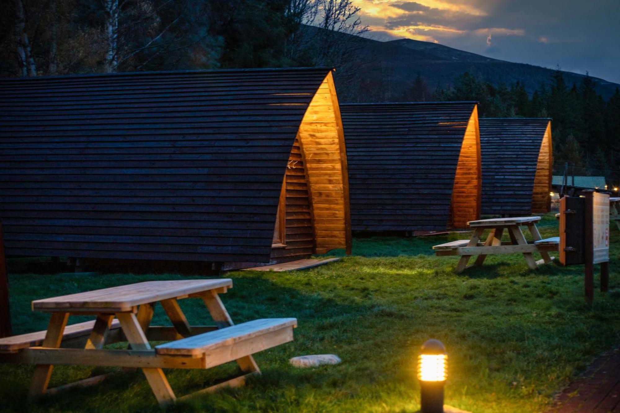 Badaguish Forest Lodges And Camping Pods Aviemore Exterior foto